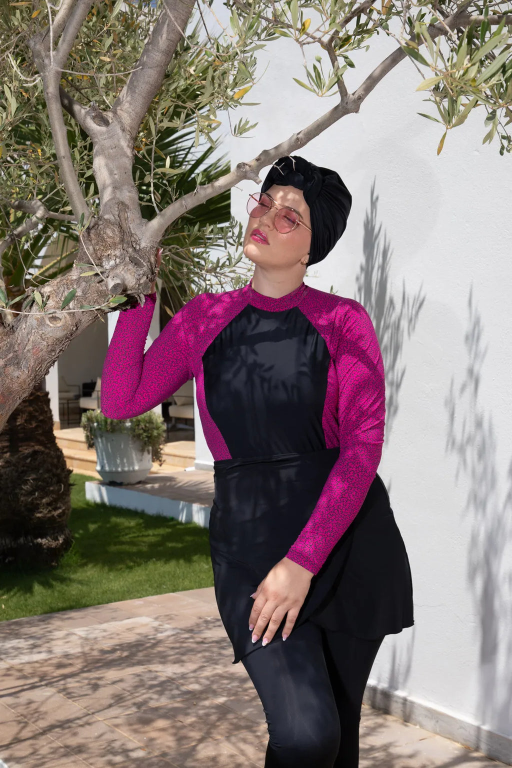 Coral Whisper – Tide Curve BURKINI