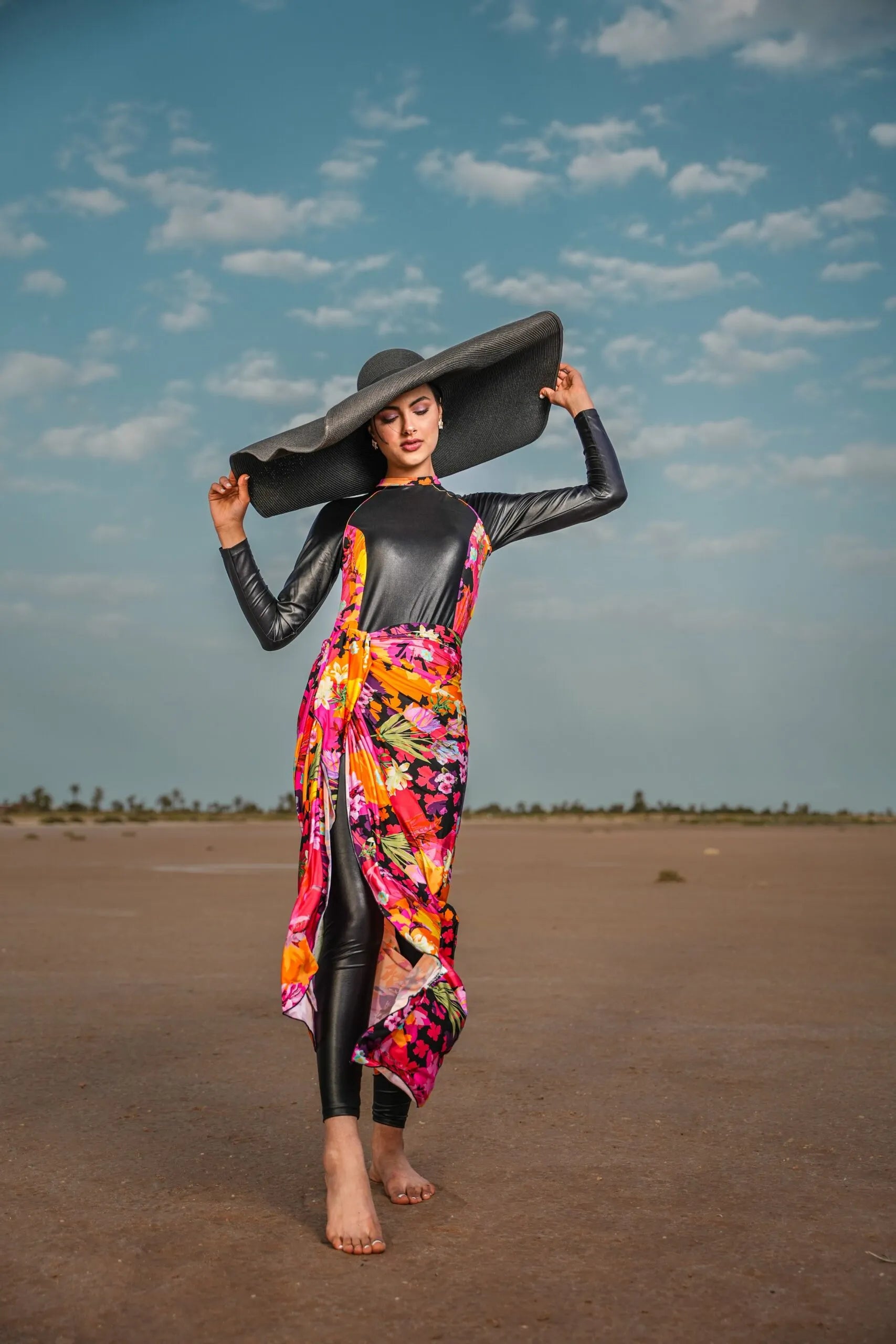 Bloom Flower – Tide Curve BURKINI