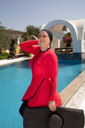 Velvet Rouge – Wave Zip BURKINI