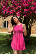 Fuchsia – Aqua Tear Dress