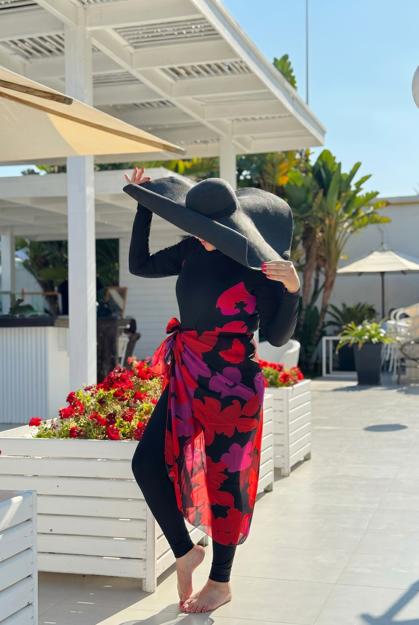 Twilight Bouquet – Tide Curve BURKINI