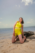 Neon Yellow – Petal Wave DUO