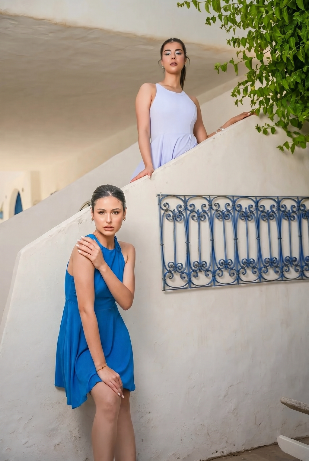 Azure Blue – Aqua Tear Dress