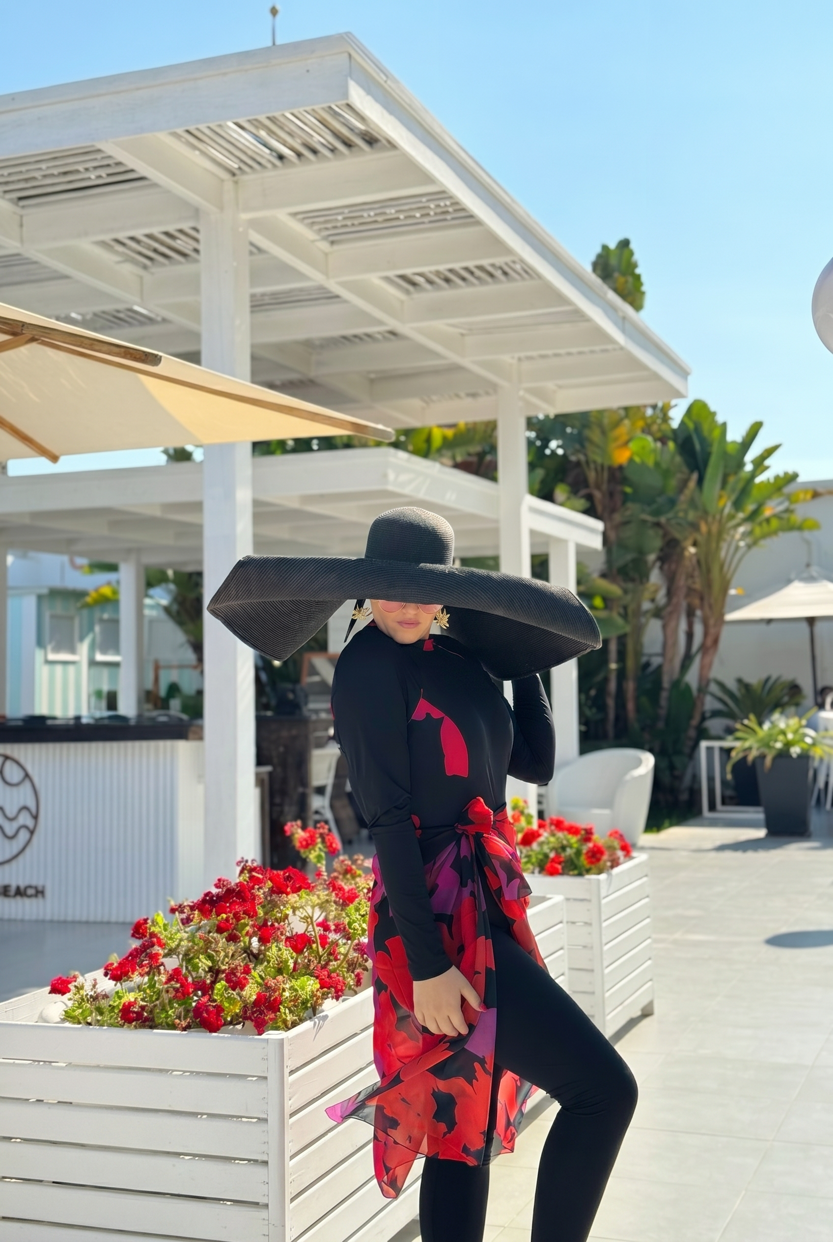 Twilight Bouquet – Tide Curve BURKINI
