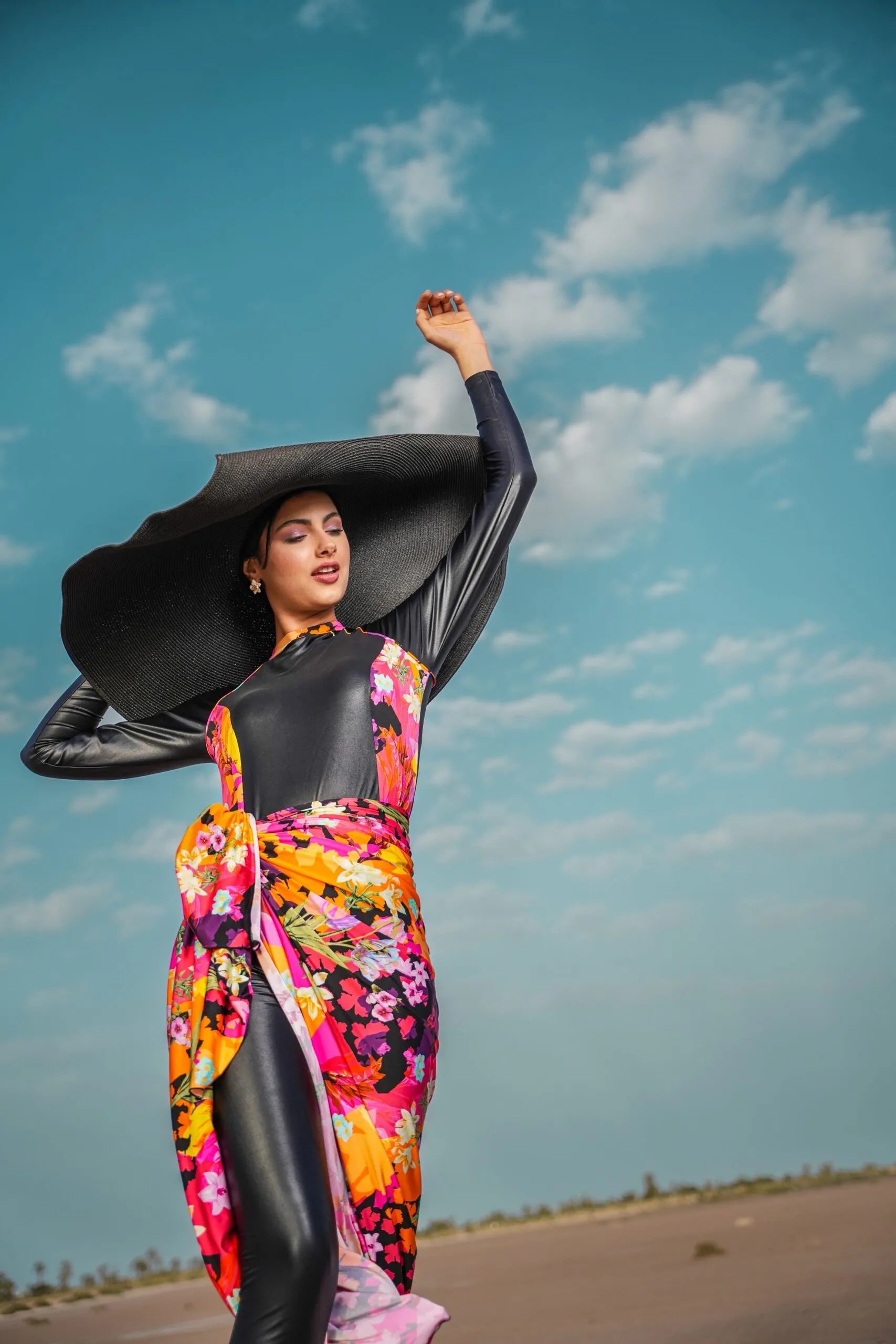 Bloom Flower – Tide Curve BURKINI