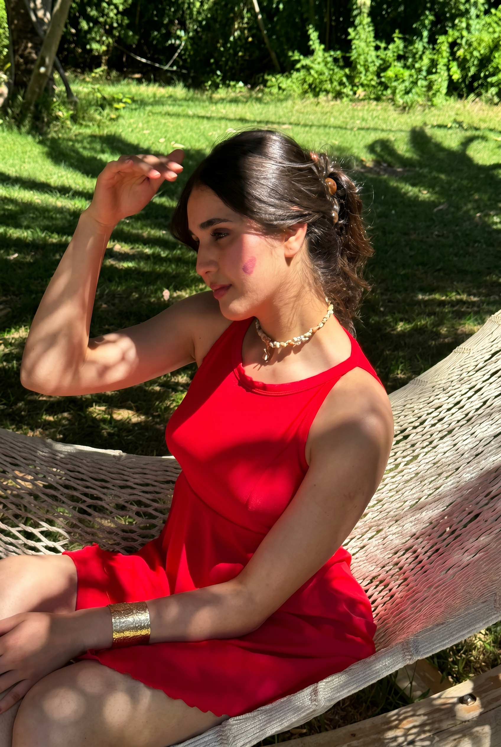 Red – Aqua Tear Dress