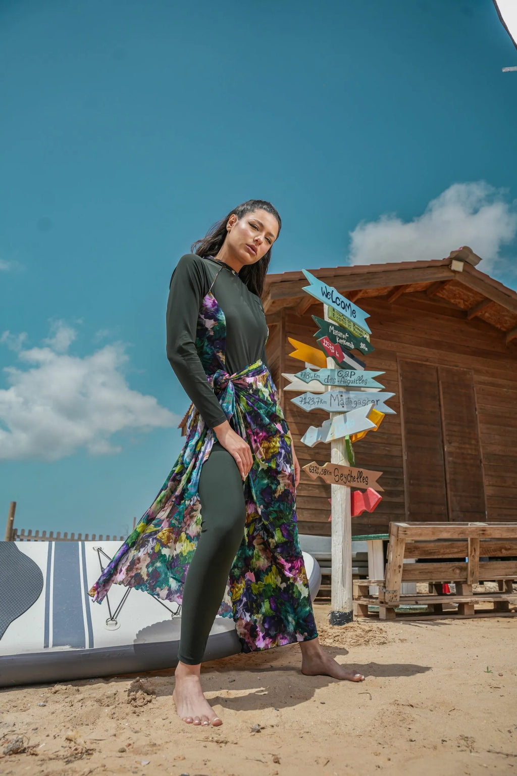 Aqua Camo – Tide Curve BURKINI