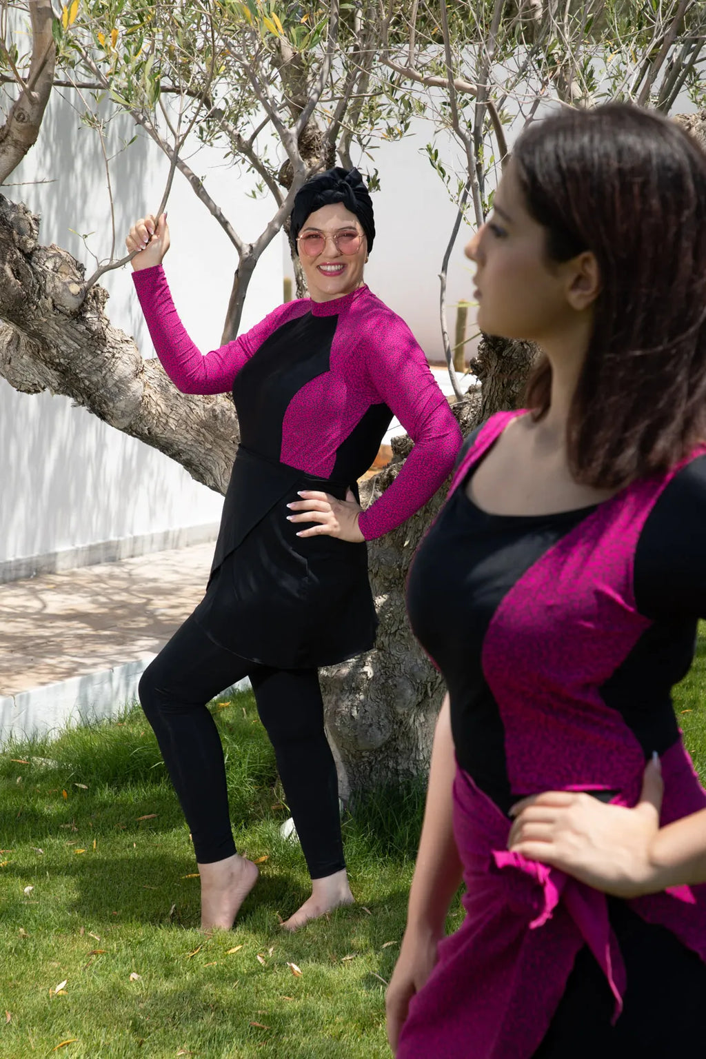 Coral Whisper – Tide Curve BURKINI