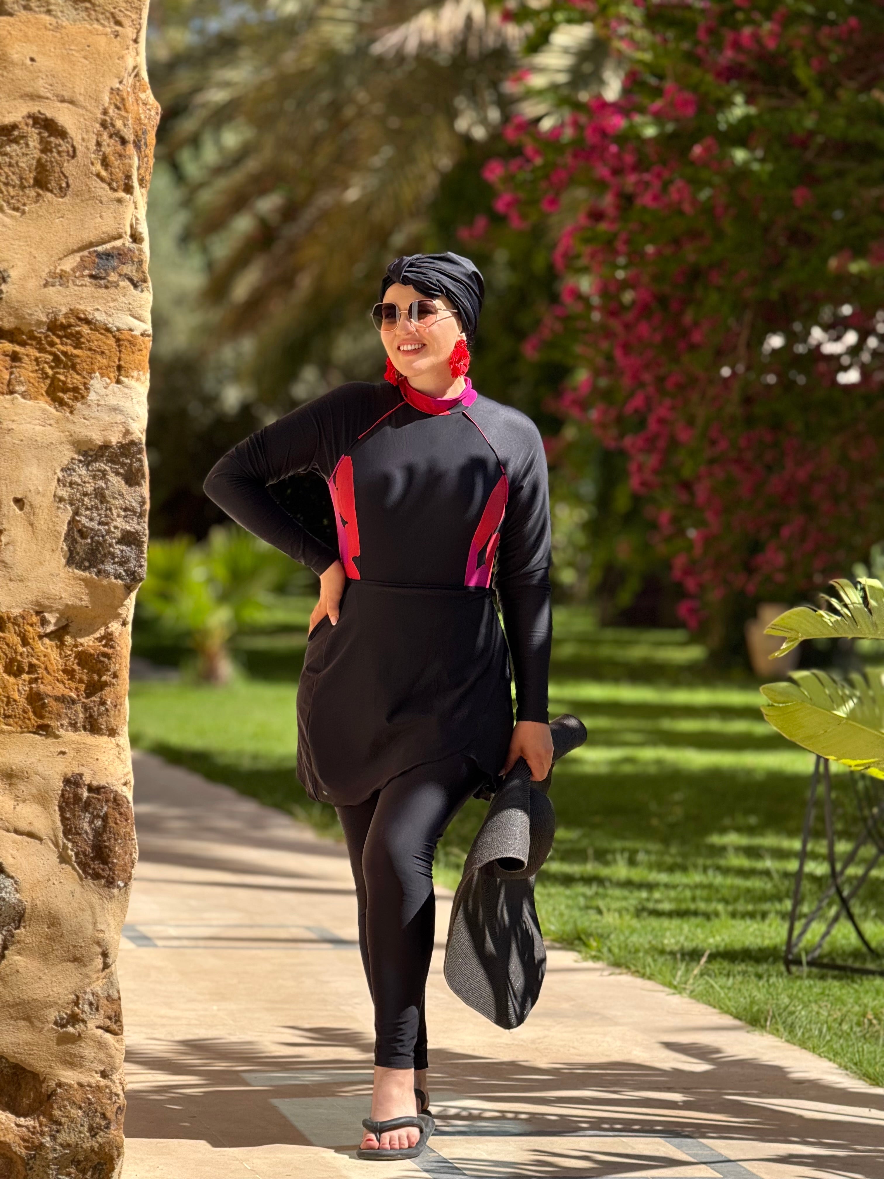 Twilight Bouquet – Tide Curve BURKINI