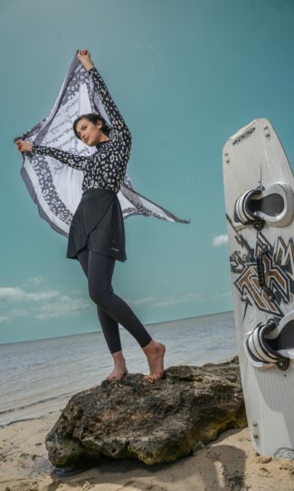 Black Panther - Wave Zip BURKINI