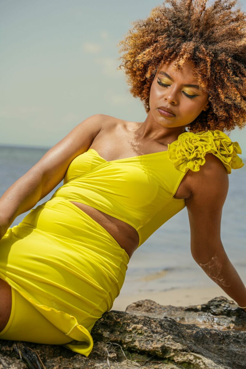 Neon Yellow - Petal Wave DUO