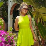 Neon Yellow - Aqua Tear Dress