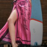 Beach Pareo Zebre Rose