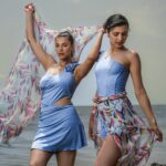 Beach Pareo Fleuri Pastel