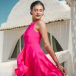 Fuchsia - Soft Flower Dress